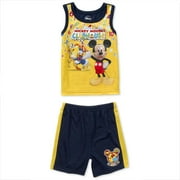 Disney - Toddler Boys' Mickey Mouse Clubhouse 2-Piece Pajamas Set