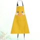 thumbnail image 4 of Delantal de pintura de arte Delantal sin mangas Ropa de abrigo práctica Dibujo de bricolaje Delantal de bebé para hornear Talla S Amarillo, 4 of 6