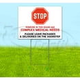thumbnail image 1 of STOP HAS COMPLEX MEDICAL NEEDS (18" x 24") Yard Sign, Includes Metal Step Stake, 1 of 6