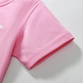 thumbnail image 6 of Hiijoy Toddler Girls Cotton T-Shirt Cartoon Character Short Sleeve T Shirt, Sizes 1-8, 6 of 8