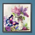 thumbnail image 3 of Diamond Painting 5D DIY Full Round Drill Butterfly Kit Decoración del hogar (K405), 3 of 9