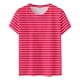 thumbnail image 4 of Camisetas de Manga Corta para Mujeres Moda Impresa Cuello Redondo Camiseta, Lentejuelas Detalle para Primavera Verano Casual Y Fiesta, 4 of 8
