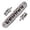Sliver, variant on Tune-O-Matic Bridge Roller Saddle with Screws Adjustable For LP EPI Electric Guitar Instruments Guitar Gadgets Tool
