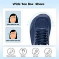 thumbnail image 2 of AOV GREEN LEAF Womens Wide Toe Box Walking Shoes Arch Support Plantar Fasciitis Running Tennis Sneakers Us 6-11, 2 of 7