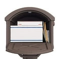 thumbnail image 2 of Gibraltar Mailboxes GHC40M01 Grand Haven Decorative Package Mailbox, Extra Large, Mocha, 2 of 4