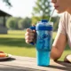 thumbnail image 2 of Termo Acero Inox Doble Pared 1.2 L Stitch Aloha Azul, 2 of 6