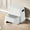 【white】, variant on Thickened 2-Step Ladder 9.5 Inch Detachable Non-Slip Step Stool, Portable Space-Saving Footstool for Bathroom Kitchen Bedroom Classroom, Sturdy Comfortable Easy to Clean