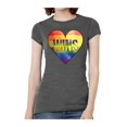 thumbnail image 1 of Womens Love Wins Banner Short-Sleeve T-Shirt - Slate - Small, 1 of 1
