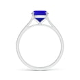 thumbnail image 2 of Angara Natural 2.45 Ct. Tanzanite Fashion Ring in Sterling Silver for Women (Ring Size: 12), 2 of 9
