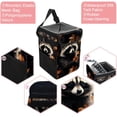 thumbnail image 2 of Raccoon Mini Trash Can for Car: Foldable, with Lid, Leak-Proof, and Hanging Storage Bag, 2 of 6
