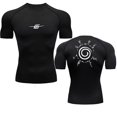 thumbnail image 2 of Camisetas de compresión para hombre, camisetas deportivas de secado rápido de Anime, camisetas deportivas para gimnasio, camisetas interiores deportivas de fitness, camisetas elásticas, camisetas de v, 2 of 5