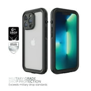 Body Glove Tidal Waterproof Phone Case for iPhone 13 Pro Max - Black/Clear