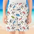 thumbnail image 2 of Shadoumai Boys Swim Trunks with Compression Liner Bathing Suit Quick Dry Swim Shorts for Kids 6-16 Years, 2 of 4