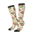 thumbnail image 2 of Balery Frog Hold Strawberry Printed Novelty Socks Men's Women's Crew Socks Sports Socks Knee High Socks Cotton Socks Quirky and Cool Socks, 2 of 9