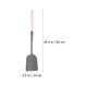 thumbnail image 3 of GOOHOCHY Pala para cenizas de chimenea, pala para carbón de estufa, pala para chimenea, pala de hierro para jardinería, 3 of 7