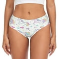 thumbnail image 3 of Women's Underwear Unicorns and Magic Wands Hipster Panties Underwear for women, Large, 3 of 9