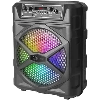 Biconic BC-AU-BS-161-BK Haut-Parleur Lumineux Bluetooth Sans Fil PRO-SOUND