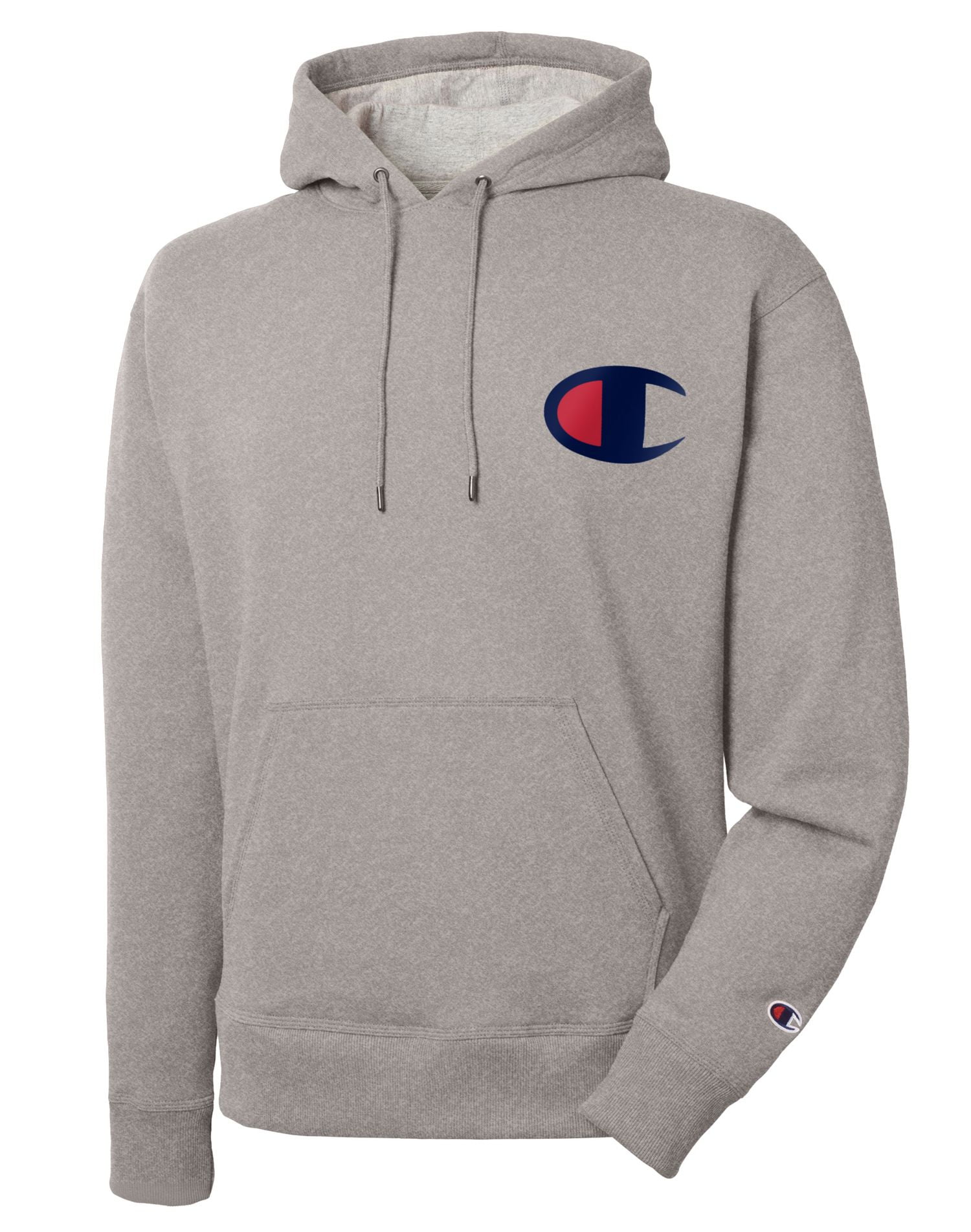 grey champion hoodie big c