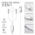 thumbnail image 2 of Cable de Carga Compatible Con Iwatch mas 2 Tipo Lightnig, 2 of 4