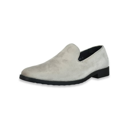

Easy Strider Boys Slip-On Dress Shoes - silver 9 toddler