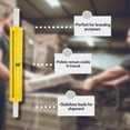 thumbnail image 4 of SSBM Yellow Cast Stretch Wrap with Handles 20 Inch x 1000 Feet 80 Gauge 1 Roll Opaque Plastic Hand Shrink Film for Packaging, 4 of 4