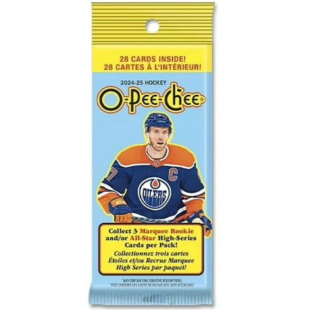 NHL O-Pee-Chee 2024-25 Hockey Trading Card FAT Pack