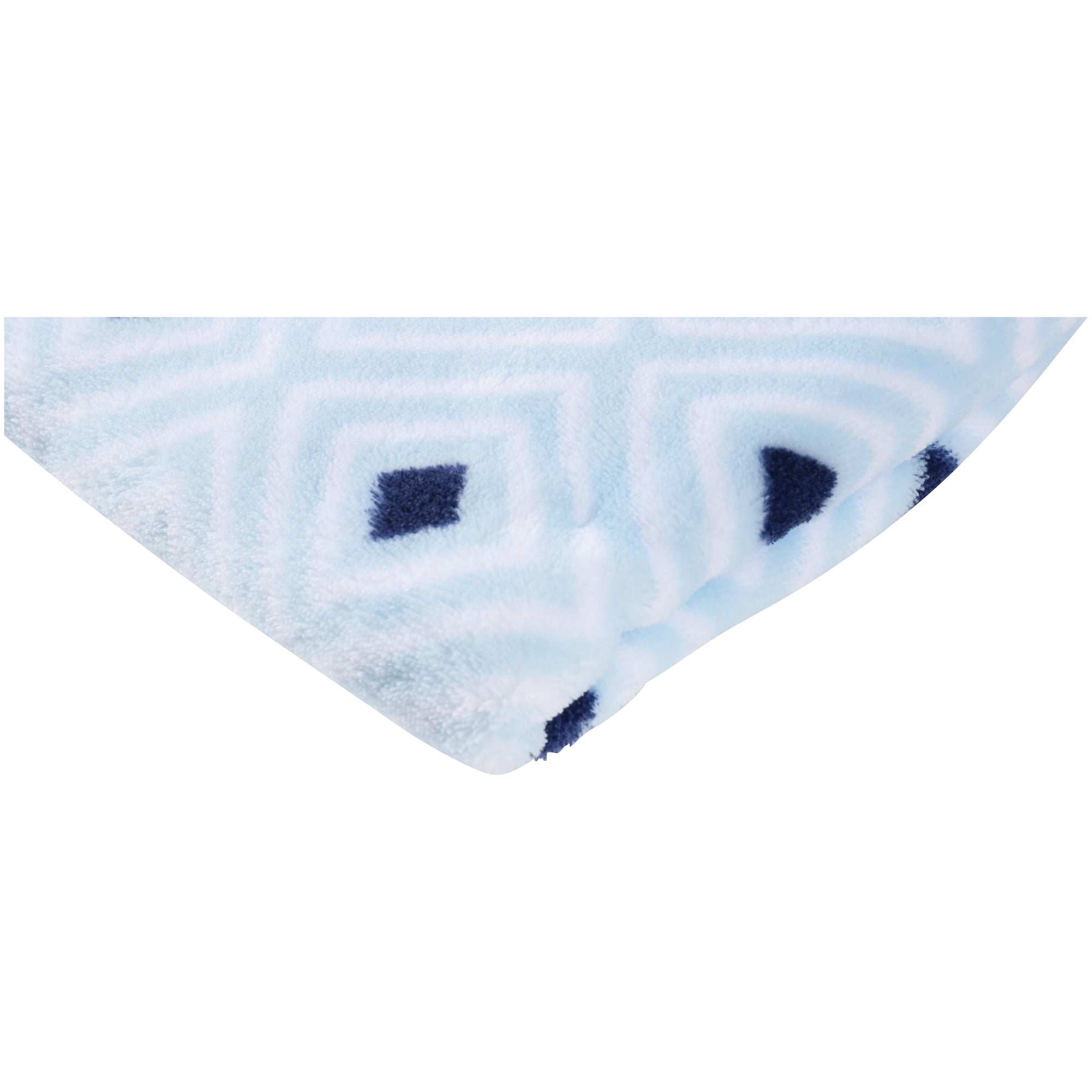 Luvable Friends Baby Boy Coral Fleece Blanket, Blue Diamond, One Size