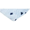 thumbnail image 2 of Luvable Friends Baby Boy Coral Fleece Blanket, Blue Diamond, One Size, 2 of 3