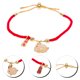 thumbnail image 5 of KAKOWELY Pulsera ajustable de conejo Pulsera trenzada de cuerda roja Pulsera del año del conejo, 5 of 5
