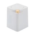 thumbnail image 2 of Cubo de basura de escritorio Sunnimix gran capacidad portátil fácil de limpiar blanco, 2 of 3