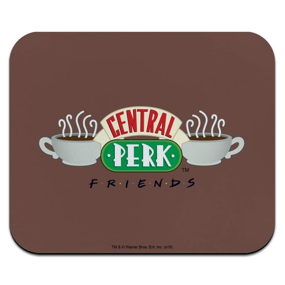 Friends Central Perk Logo Low Profile Thin Mouse Pad Mousepad