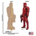 thumbnail image 3 of Life-size Cardboard Standup of Sith Jet Trooper™ (Star Wars IX) with dimensions of 72" x 25", 3 of 3