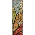 thumbnail image 2 of Addison Rugs Mayfield Premium Machine Washable Transitional Botanical Gold Runner Rug, 2'3" x 7'6", 2 of 5