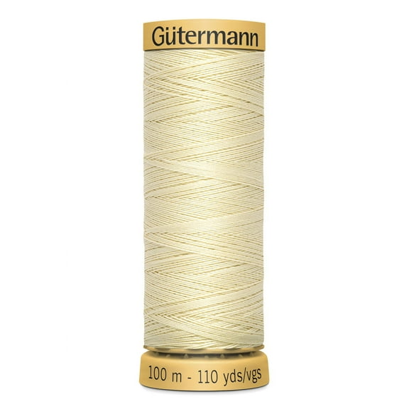 Gutermann 110 Yd Natural Cotton Thread-Beige