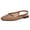 Bronze, variant on Fishnet Mules Flat Dressy Sandals for Women Fashion Casual Leopard Mesh Square Closed Toe Low Heels Slingback Walking Loafers Summer Shoes 2026 Green Size 8.5