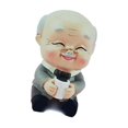 thumbnail image 1 of Resin Grandpa Figurine Creative Grandma Grandpa Cake Accessory Home Adornment Use Multi 1Pack, 1 of 3