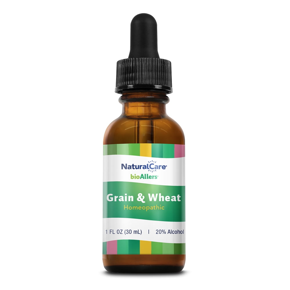 bioAllers Allergy Grain & Wheat Treatment | Homeopathic Formula May Help Relieve Sneezing, Congestion, Itching, Rashes & Watery Eyes | 1 Fl Oz