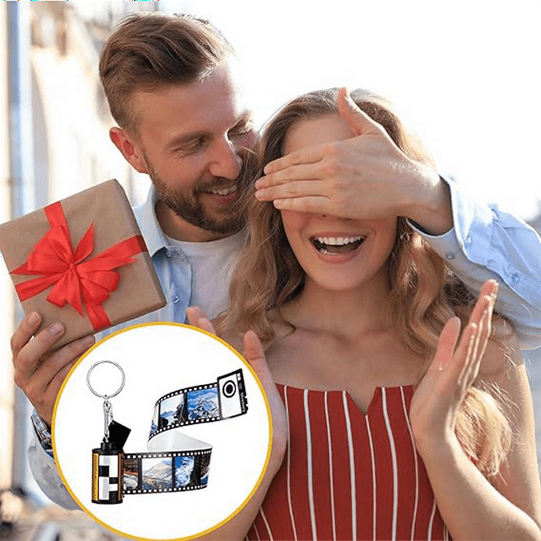 Personalized Keychain Film Pictures Key Chain Pcs Sublimation