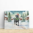 thumbnail image 3 of Hello Winter Cane Corso Frosty Morning Walk Welcome Snowy Christmas Horizontal Matte Canvas Poster Italian Mastiff Dog Lover Gifts Idea Wall Art Home Decor - 02018, 3 of 5