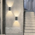 thumbnail image 4 of Zaqw LED Outdoor Wall Sconce Industrial Warm Light G9 Cement Hardwired, 4 of 7