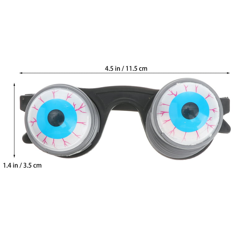 Fancy Dress Pop Out Eye Glasses Googly Spring Eyes Novelty Fun Accessory