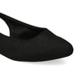 thumbnail image 2 of Flat Dama Negro Capa de Ozono negro 25 Capa De Ozono Balerina, 2 of 3