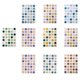 thumbnail image 4 of EeaseMX 20 hojas de pegatinas circulares de colores, etiquetas de puntos de codificación, pegatinas de código para bricolaje, 4 of 8
