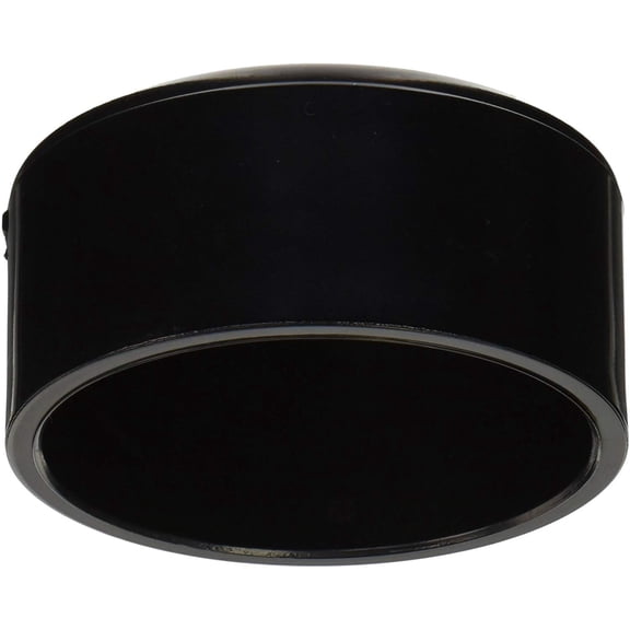 GENOVA 80153 3" ABS CAP, 3", Black