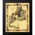 thumbnail image 2 of Lindenkohl 20x24 Black Modern Framed Museum Art Print Titled - New York New York - Lindenkohl 1860, 2 of 5