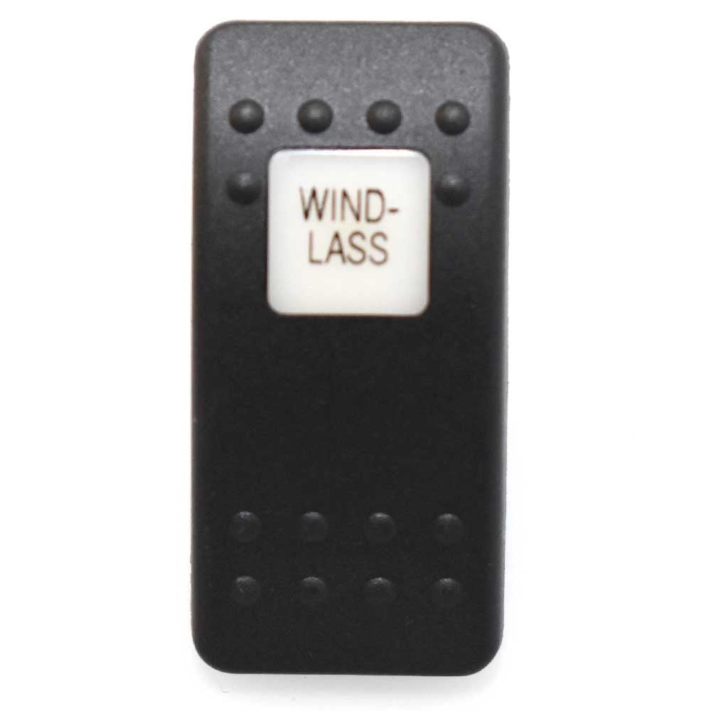 Boat Rocker Switch Cover Windlass Actuator Matte Black