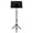 A001- Black, variant on Foldable Sheet Music Stand Adjustable Height Portable Music Holder Green Music Stand for Guitar Piano Violin Players Stage Performance Home Practice 1 Pack