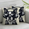 thumbnail image 3 of Pillowcases Funny Animal Painting Pillow Case Decorative Throw Pillow Cover for Home Sofa Office, 3 of 7