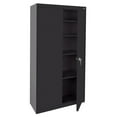 thumbnail image 3 of Sandusky Nystead 20-Gauge Welded Steel Garage Storage Cabinet, Black, 3 of 6