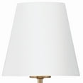 thumbnail image 3 of XAV-B9302-VG-WH Crystorama Lighting Xavier - 2 Light Chandelier In Modern Style-15 Inches Tall and 42 Inches Wide-Vibrant Gold/White Finish, 3 of 8